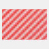 Feuille De Papier Cadeau Jeu de styles traditionnels Noël 3 (Devant 2)