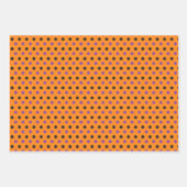 Feuille De Papier Cadeau Jeu d'Halloween lunaire de 3 (Devant 2)