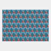 Feuille De Papier Cadeau Joe Biden Bonne Pâques (Devant 3)