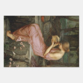 Feuille De Papier Cadeau John Williams Waterhouse Pre Raphaelite (Devant 3)