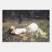 Feuille De Papier Cadeau John Williams Waterhouse Pre Raphaelite (Devant 2)