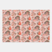 Feuille De Papier Cadeau Joie de Thanksgiving (Devant 2)