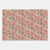 Feuille De Papier Cadeau Joie de Thanksgiving (Devant)