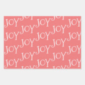 Feuille De Papier Cadeau Joie Noël Animaux d'hiver (Devant 3)