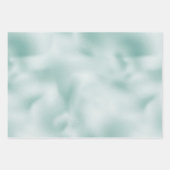 Feuille De Papier Cadeau Joli Aqua Mint Glitzy Parties scintillant (Devant 2)