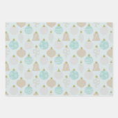 Feuille De Papier Cadeau Joli et mignon Noël (Devant)