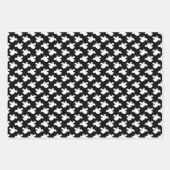 Feuille De Papier Cadeau Joli Fantôme Orange Et Black (Devant 2)