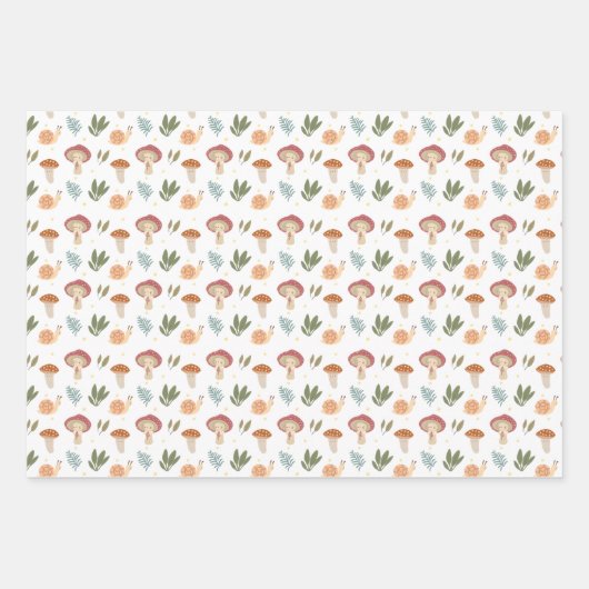 Feuille De Papier Cadeau Joli motif (Devant 3)