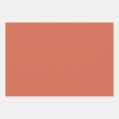 Feuille De Papier Cadeau Joli Motif à thème de pavot (Devant 3)