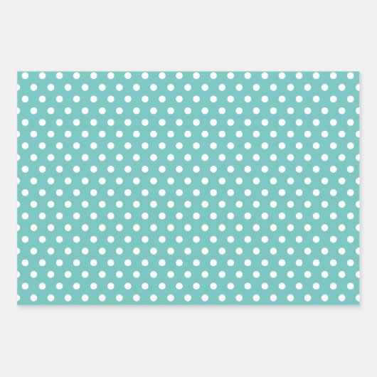 Feuille De Papier Cadeau Joli Motif moderne rose Turquoise Joyeux anniversa (Devant 2)