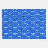 Feuille De Papier Cadeau Joli Noël Walrus et Snowflakes Custom (Devant 2)