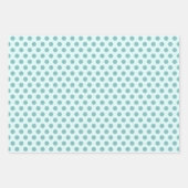 Feuille De Papier Cadeau Joli Pastel Jungle Alligators Envelopper ensemble (Devant 2)