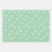 Feuille De Papier Cadeau Joli phoque de Noël (Devant 2)