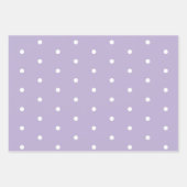Feuille De Papier Cadeau Joli Pointillé (Devant)