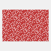 Feuille De Papier Cadeau Joli Schnauzer & Red Stried Christmas (Devant 2)