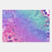 Feuille De Papier Cadeau Jolie fille rose (Devant 3)