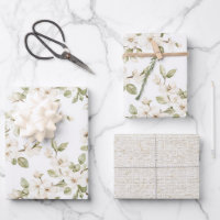 Jolie Mariage Arbre Fleurissant Crème