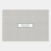 Feuille De Papier Cadeau Jolie Noël Gnomes Light Shine Forest Tree Star (Devant 2)