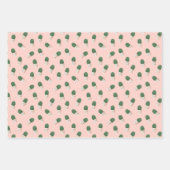 Feuille De Papier Cadeau Jolie Succulente (Devant)