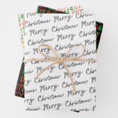 Feuille De Papier Cadeau Jolly Jolly Jolly Jolly Jolly Joyeux Noël (En situation)