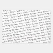 Feuille De Papier Cadeau Jolly Jolly Jolly Jolly Jolly Joyeux Noël (Devant)
