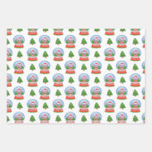 Feuille De Papier Cadeau Jolly Jumbos Elephant Thème Noël (Devant 2)