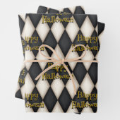 Feuille De Papier Cadeau Jouer Texte flottant Gothique Arlequin Arlequin (En situation)