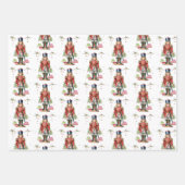 Feuille De Papier Cadeau Jouet Soldat Arbre de Noël (Devant 3)