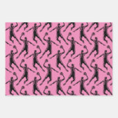 Feuille De Papier Cadeau Joueur de basket-ball Slam Dunk (Devant)