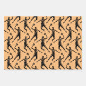 Feuille De Papier Cadeau Joueur de basket-ball Slam Dunk (Devant 2)