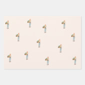 Feuille De Papier Cadeau Joueur de FL d'été (Devant 3)