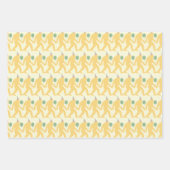 Feuille De Papier Cadeau Joueuse et unique couleur vive Anniversaire Bigfoo (Devant 2)