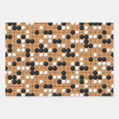 Feuille De Papier Cadeau Jouons à Go (Devant 2)