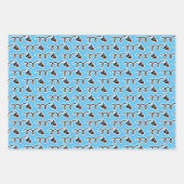 Feuille De Papier Cadeau Jour de l'anniversaire de la fermeture du badminto (Devant 3)