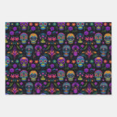 Feuille De Papier Cadeau Jour des morts (Devant 2)