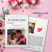 Feuille De Papier Cadeau Journal de la Saint-Valentin Notre histoire d'amou