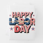 Feuille De Papier Cadeau journée du travail heureuse (En situation)