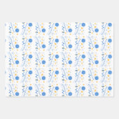 Feuille De Papier Cadeau Joyeuses Fêtes de Hanouka (Devant 3)
