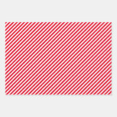 Feuille De Papier Cadeau Joyeuses fêtes - Motifs de Noël Rouge (Devant 2)