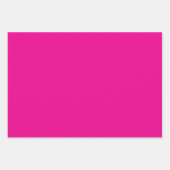 Feuille De Papier Cadeau Joyeux 21e anniversaire Script Nom Rose Chaud et B (Devant)