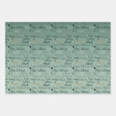 Feuille De Papier Cadeau Joyeux anniversaire (Devant)