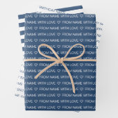 Feuille De Papier Cadeau Joyeux Anniversaire De La Marine Avec Amour (En situation)