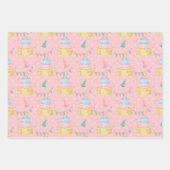 Feuille De Papier Cadeau Joyeux Anniversaire N'Importe Qui Enveloppant Des (Devant 2)