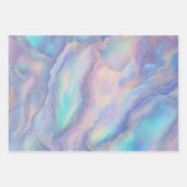 Feuille De Papier Cadeau Joyeux anniversaire Octobre Birthstone Opal (Devant 2)