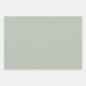 Feuille De Papier Cadeau Joyeux arbre de Noël moderne vert (Devant 3)