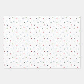 Feuille De Papier Cadeau Joyeux et brillant Noël moderne (Devant 2)