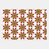 Feuille De Papier Cadeau Joyeux et lumineux (Devant)