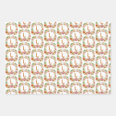 Feuille De Papier Cadeau Joyeux Fantômes De Boo-thday (Devant 3)