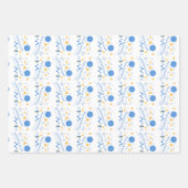 Feuille De Papier Cadeau Joyeux Festival de Noël Hanoukka (Devant 3)