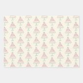 Feuille De Papier Cadeau Joyeux gâteaux d'anniversaire mignon charmant cade (Devant)